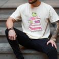 Cute Book Lover Frog Pretty Girls Read Books Kawaii Reading Men's Comfort Colors T-Shirt Ivory