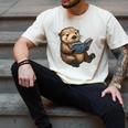 Cute Book Sea Otter Men's Comfort Colors T-Shirt Ivory Cute Book Sea Otter Men's Comfort Colors T-Shirt Ivory