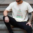 Cute Bookmas Christmas Book Tree Book Lover Teacher Men's Comfort Colors T-Shirt Ivory