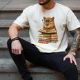 Cute Capybara Reading Books Animal Capybara Bookworms Men's Comfort Colors T-Shirt Ivory