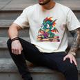 Cute Dragon Reading a Book Bookworm For Men Women Kid Men's Comfort Colors T-Shirt Ivory Cute Dragon Reading a Book Bookworm For Men Women Kid Men's Comfort Colors T-Shirt Ivory