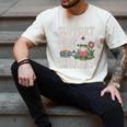 Cute Frog Support Your Local Library Librarian Book Lover Men's Comfort Colors T-Shirt Ivory