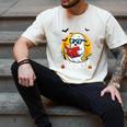 Cute Ghost Reading Book Retro Halloween Librarian Men's Comfort Colors T-Shirt Ivory