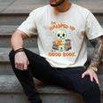 Cute Halloween Teacher Librarian Mummy Reading Books Men's Comfort Colors T-Shirt Ivory