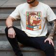 Cute Hedgehog Book Nerd Men's Comfort Colors T-Shirt Ivory Cute Hedgehog Book Nerd Men's Comfort Colors T-Shirt Ivory