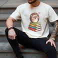 Cute Hedgehog Reading Books Animal Lover Reader Bookworm Men's Comfort Colors T-Shirt Ivory Cute Hedgehog Reading Books Animal Lover Reader Bookworm Men's Comfort Colors T-Shirt Ivory