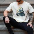 Cute Manatee Reading Book Bookworm Readers Manatee Lover Men's Comfort Colors T-Shirt Ivory