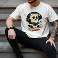Cute Panda Reading Book Under Moon Bookworm Coffee Lover Men's Comfort Colors T-Shirt Ivory Cute Panda Reading Book Under Moon Bookworm Coffee Lover Men's Comfort Colors T-Shirt Ivory