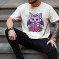 Cute Pastel Goth Bat Reading Book Men's Comfort Colors T-Shirt Ivory Cute Pastel Goth Bat Reading Book Men's Comfort Colors T-Shirt Ivory