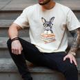 Cute Reading Bunny With Glasses Books Reader Book Bookworm Men's Comfort Colors T-Shirt Ivory