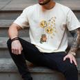 Cute Reading Cat With Kitten Dandelion Flowers Book Lover Men's Comfort Colors T-Shirt Ivory Cute Reading Cat With Kitten Dandelion Flowers Book Lover Men's Comfort Colors T-Shirt Ivory