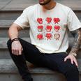 Cute Reading Hearts Valentine Day Book Lover Teacher Student Men's Comfort Colors T-Shirt Ivory Cute Reading Hearts Valentine Day Book Lover Teacher Student Men's Comfort Colors T-Shirt Ivory