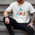Cute Winter Cozy Snowman Reading Book Lovers Xmas Snowman Men's Comfort Colors T-Shirt Ivory Cute Winter Cozy Snowman Reading Book Lovers Xmas Snowman Men's Comfort Colors T-Shirt Ivory