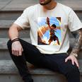 David And Goliath Bible Book Samuel King David Anime Manga Men's Comfort Colors T-Shirt Ivory