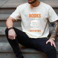 A Day Without Books Is Like Just Kidding I Have No Idea Men's Comfort Colors T-Shirt Ivory