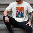 Dead Roast Coffee Comic Book Cover Style Skeleton Barista Men's Comfort Colors T-Shirt Ivory