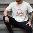Dear Santa More Book Please Christmas Reading Book Librarian Men's Comfort Colors T-Shirt Ivory