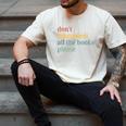 Don't Fahrenheit The Books Men's Comfort Colors T-Shirt Ivory