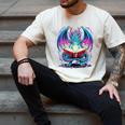 Dragon Reading Book Lover Men's Comfort Colors T-Shirt Ivory