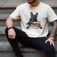 Dutch Shepherd Books Reading Dog Breed Graphic Men's Comfort Colors T-Shirt Ivory Dutch Shepherd Books Reading Dog Breed Graphic Men's Comfort Colors T-Shirt Ivory