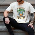 Earth Day Save Earth It´s Only Planet With Books Reader Men's Comfort Colors T-Shirt Ivory