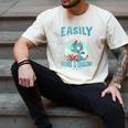 Easily Distracted By Books And Dragons Nerds Men's Comfort Colors T-Shirt Ivory Easily Distracted By Books And Dragons Nerds Men's Comfort Colors T-Shirt Ivory