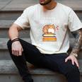 Easily Distracted By Cats And Books Reading Lover Bookish Men's Comfort Colors T-Shirt Ivory