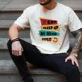Eat Sleep Read Repeat Reading Books Reader Bookworm Men's Comfort Colors T-Shirt Ivory
