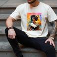Educated Afro Girl Reading Book Lover History Month Men's Comfort Colors T-Shirt Ivory Educated Afro Girl Reading Book Lover History Month Men's Comfort Colors T-Shirt Ivory