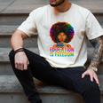Education Is Freedom Teacher Books History Month Men's Comfort Colors T-Shirt Ivory