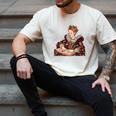 Elizabeth I Reading A Book Men's Comfort Colors T-Shirt Ivory Elizabeth I Reading A Book Men's Comfort Colors T-Shirt Ivory