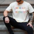 Emotionally Recovering From a Book Reading Librarian Men's Comfort Colors T-Shirt Ivory