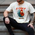 F-Caw-F Rooster F Awk F Chicken Coffee Romance Books Lover Men's Comfort Colors T-Shirt Ivory F-Caw-F Rooster F Awk F Chicken Coffee Romance Books Lover Men's Comfort Colors T-Shirt Ivory