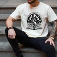 In My Fantasy Era Books Dragon & Moon Bookish Bookworm Men's Comfort Colors T-Shirt Ivory