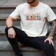 Flourish Dream Thrive Floral Books For Book Lovers Men's Comfort Colors T-Shirt Ivory