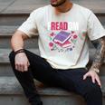 Freadom Anti Ban Books Freedom To Read Book Reading Men's Comfort Colors T-Shirt Ivory