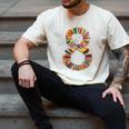 Fun 8th Birthday Books Themed 8 Years Old Boys Kids Girls Men's Comfort Colors T-Shirt Ivory