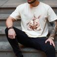 Funny Book Reading Quote For Women And Girls Rabbits Men's Comfort Colors T-Shirt Ivory