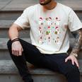 Ghosts Wearing Santa Hats Reading Books Christmas Book Lover Men's Comfort Colors T-Shirt Ivory Ghosts Wearing Santa Hats Reading Books Christmas Book Lover Men's Comfort Colors T-Shirt Ivory