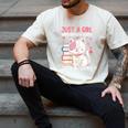 Girl Who Loves Cats And Books Cute Men's Comfort Colors T-Shirt Ivory