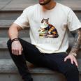 Girls Books I Do What I Want Calico Cat Lover Men's Comfort Colors T-Shirt Ivory