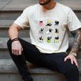God Says I Am Cat Book Lover Christian Cute Jesus Girls Kids Men's Comfort Colors T-Shirt Ivory