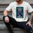 Gothic Girl Tarot Card Introverted Reader And Reading Men's Comfort Colors T-Shirt Ivory