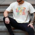 Groovy In My Reading Era Read Book Reader Reading Men's Comfort Colors T-Shirt Ivory