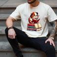 Guinea Pig Reading Books Matching Bookworm Readers Librarian Men's Comfort Colors T-Shirt Ivory