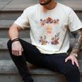 Haha Made You Read Shirt Book Reader Flower Floral Men's Comfort Colors T-Shirt Ivory