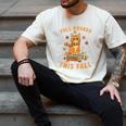 Halloween Fully Booked This Fall Book Ginger Cat Reading Men's Comfort Colors T-Shirt Ivory Halloween Fully Booked This Fall Book Ginger Cat Reading Men's Comfort Colors T-Shirt Ivory