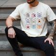 Halloween Ghosts Reading Books Pattern Spooky Kawaii Anime Men's Comfort Colors T-Shirt Ivory Halloween Ghosts Reading Books Pattern Spooky Kawaii Anime Men's Comfort Colors T-Shirt Ivory