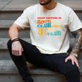 What Happens In Book Club Stays In Book Club Retro Men's Comfort Colors T-Shirt Ivory