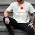 I Heart Book Nerds Book Readers Cute Men's Comfort Colors T-Shirt Ivory I Heart Book Nerds Book Readers Cute Men's Comfort Colors T-Shirt Ivory